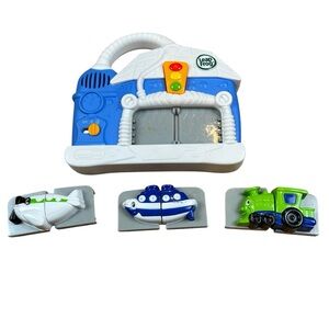 LeapFrog Fridge Phonics Wash & Go Magnetic Vehicle Set Plane Boat Train